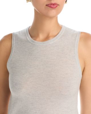Crewneck Sleeveless Top