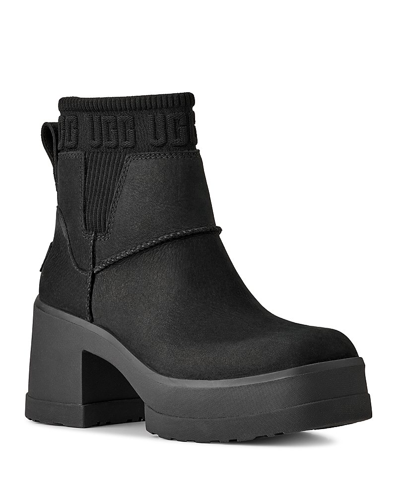 Ugg Women's Moxy Platform Chelsea Boots In Black