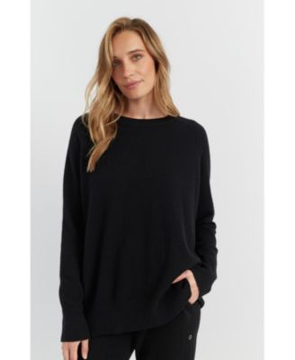  Women's Pure Cashmere Slouchy Sweater