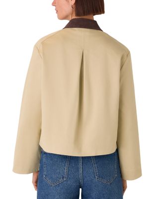 Cord Collar Worker Jacket