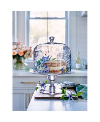 Fern Cake Stand & Dome 