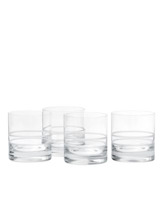 Iceberg Double Old Fashioned Glass, Set of 4