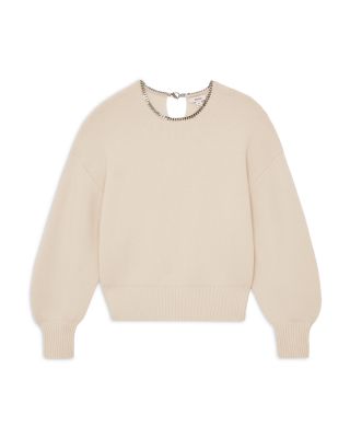 Nadia Necklace Trim Sweater