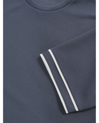 Oscar Piped Textured Tee