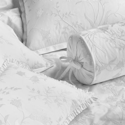 Bianca Embroidery Neck Roll Pillow - Exclusive