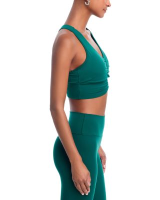 Shirred Racerback Bra Top & High Rise 7/8 Leggings - Exclusive