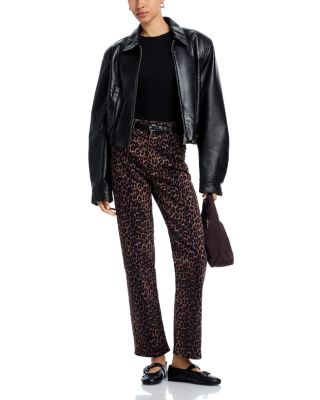 Topanga High Rise Jeans in Brown Nala