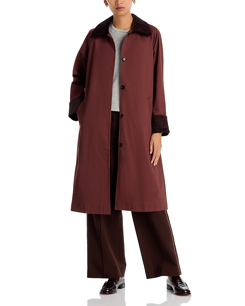 Rails Levy Corduroy Trim Jacket In Purple