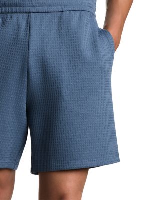 Woven Effect Jacquard Shorts