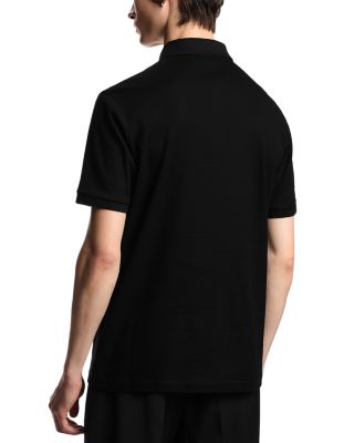 Jacquard Jersey Polo Shirt