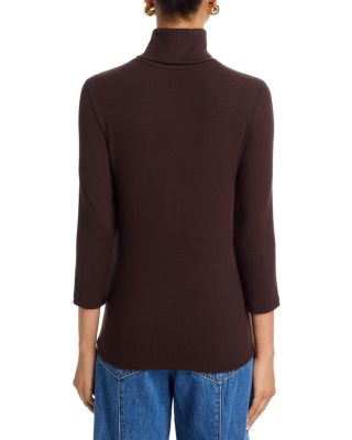 Aja 3/4 Sleeve Turtleneck Tee