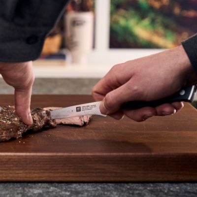 Spectrum 4 Piece Steak Knife Set with Wood Presentation Box