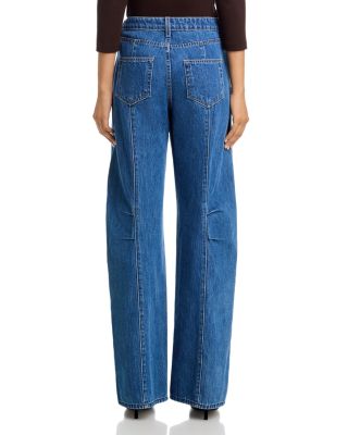 Zara High Rise Rodeo Jeans in Memphis