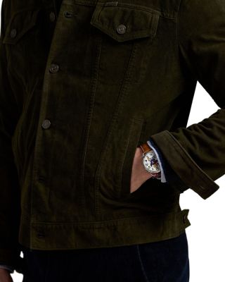 Suede Trucker Jacket