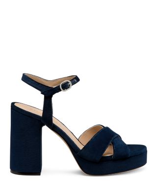 Women's Dayna Velvet Platform Sandals