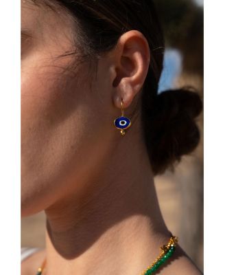 Alara Evil Eye Drop Earrings