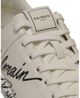 Men's B-Court Trainers in Calfskin