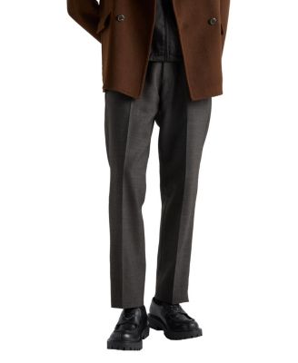  Men's Brushed Leather Loafers