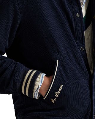 Corduroy Letter Jacket