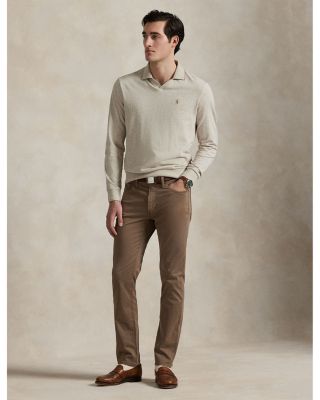 Textured Jersey Polo Shirt