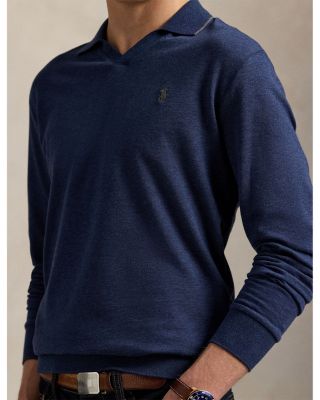 Textured Jersey Polo Shirt