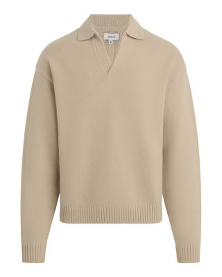 Relaxed Fit Sweater Polo