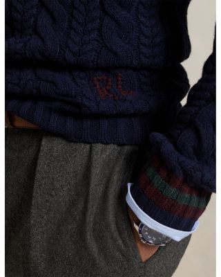 Wool Cashmere Cricket Sweater