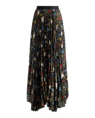 Katz Pleated Maxi Skirt