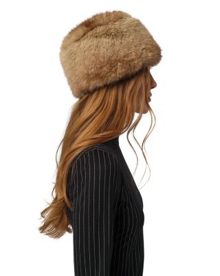 Margot Faux Fur Pillbox Hat