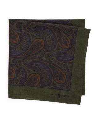 Paisley Wool Bandanna
