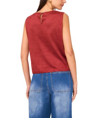 Sleeveless Crewneck Top