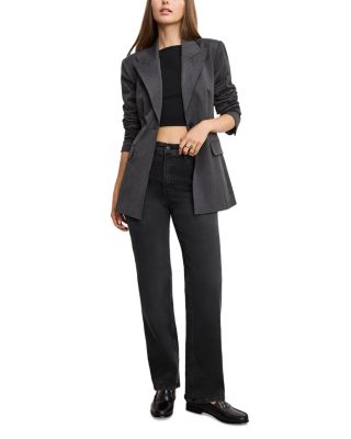 Soft Tech Good True Straight Jeans in Black343