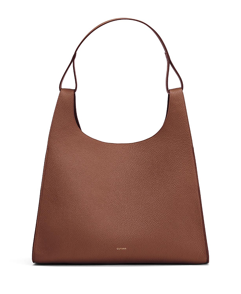 Cuyana Oversized Double Loop Bag In Brown