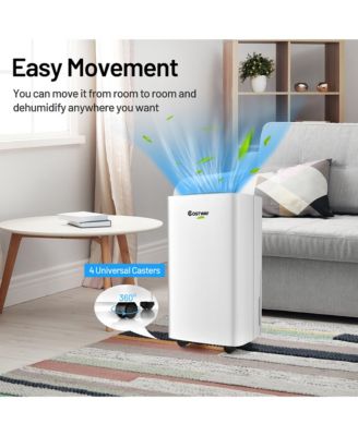  24 Pints 1500 Sq. Ft Portable Dehumidifier For Medium To Large Spaces