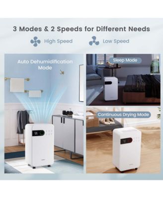  Dehumidifier for Home Basement Portable 32 Pints with Sleep Mode up to 2500 Sq. Ft