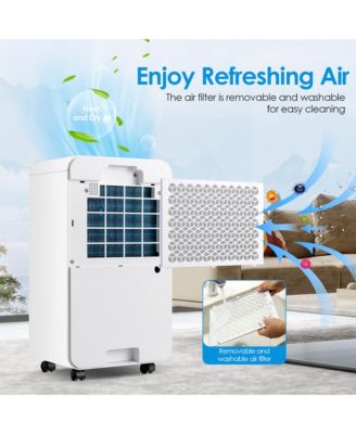  32 Pints 2000 Sq. Ft Dehumidifier for Home & Basements w/3-Color Digital Display
