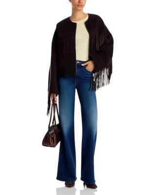 The Hustler Roller Sneak High Rise Jeans in Troublemaker