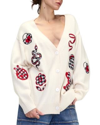 Playful Patchwork Cardigan