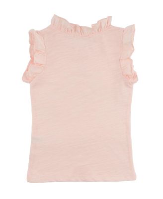 Girls' Slub Rebekah Ruffle Tank Top - Baby