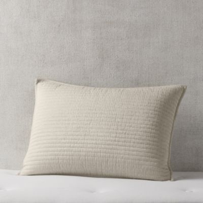 Channel Stitch Coverlet King Sham Set - Exclusive