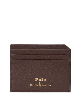 Pebbled Leather Card Case