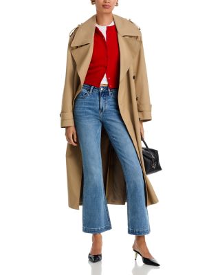 High Rise Mini Flare Bootcut Jeans in Indigo - Exclusive