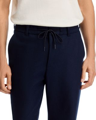 Perin Tapered Fit Tech Flannel Jersey Jogger Pants