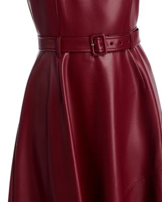 Zelda Faux Leather Dress