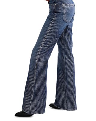 West Coast Metallic Jeans in Country Blue