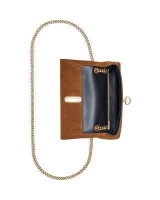 The Suede Dual Chain Mini Bag