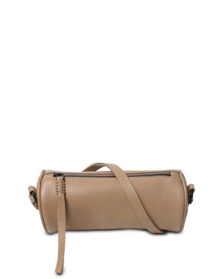 Mini Barrel Bag Grained Leather