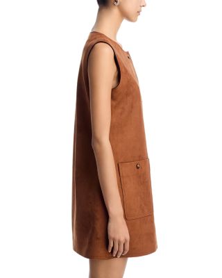Laney Faux Suede Mini Dress