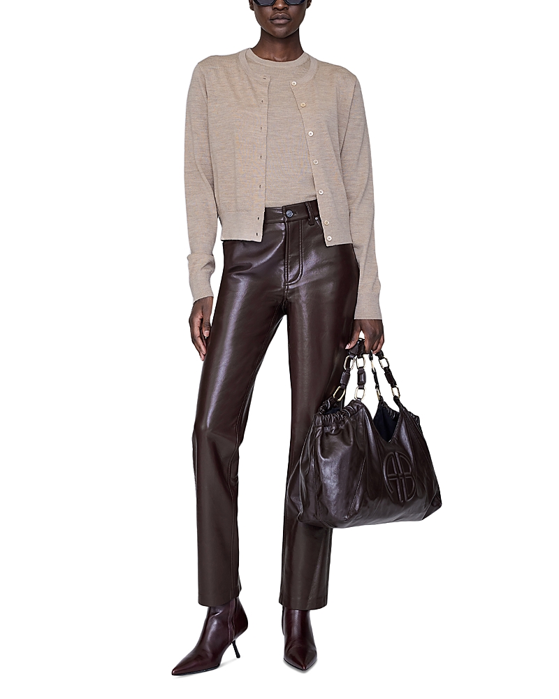 Anine Bing Moni Crop Cardigan