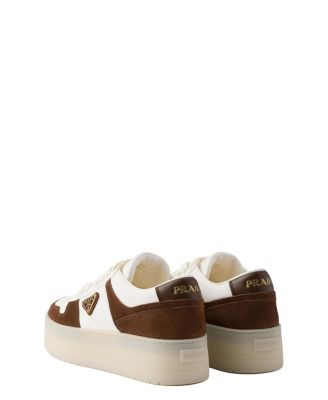  Women's Downtown Bold Nappa Leather and Suede Sneakers